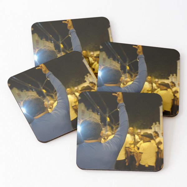 Item preview, Man greeting street musicians designed and sold by Promethea Echenique.