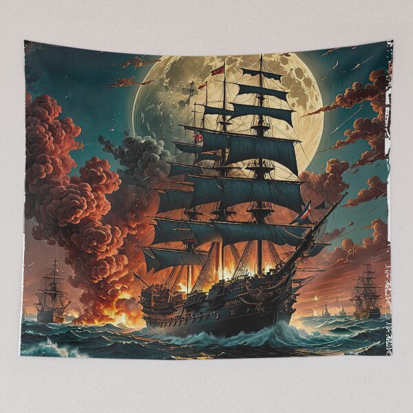 Aperçu de l'œuvre Historic naval war ship créée et vendue par filusattila.