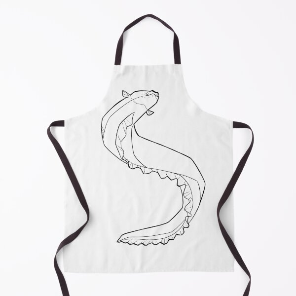 Item preview, Electric Eel Line Art designed and sold by Upbeat-Cryptid.
