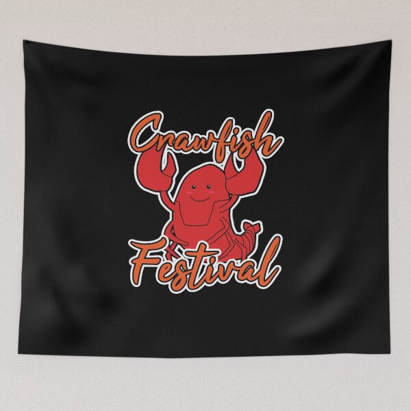 Item preview, Happy  Cute Friendly Smiling Crawfish Festival designed and sold by Bronby.