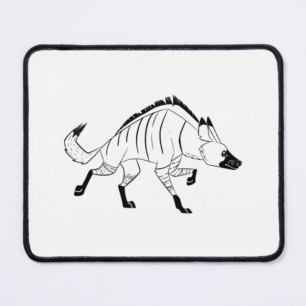Item preview, Aardwolf Line Art designed and sold by Upbeat-Cryptid.