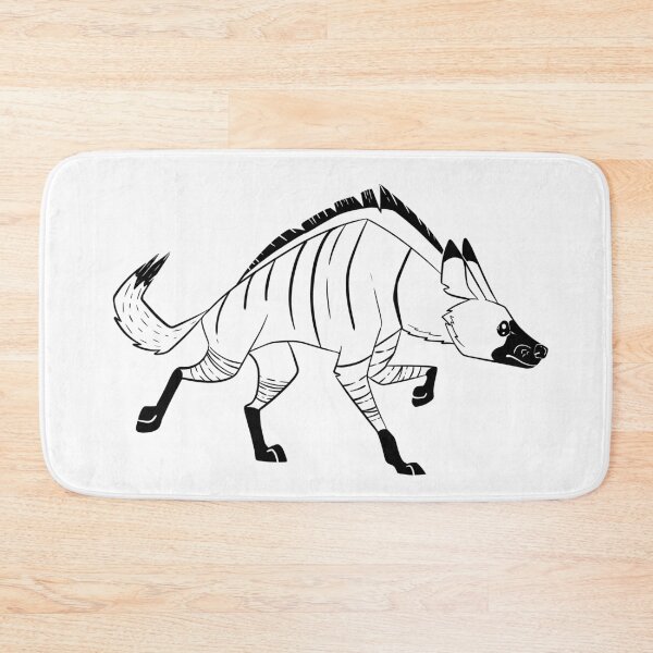 Item preview, Aardwolf Line Art designed and sold by Upbeat-Cryptid.