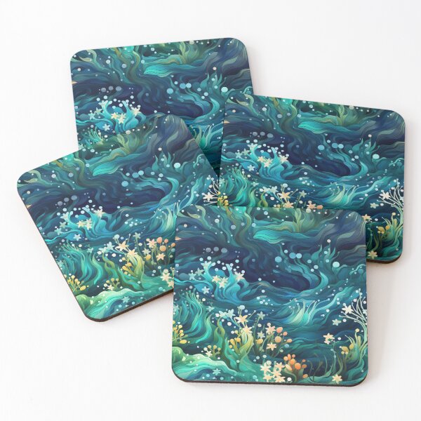 Item preview, Ocean Wildflowers designed and sold by Digital-Lys.