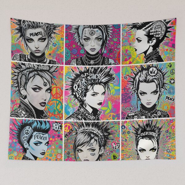 Aperçu de l'œuvre Punk Pantheon 2 créée et vendue par ramboe.