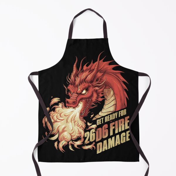 Item preview, Get Ready For 26d6 Fire Damage Red Dragon TTRPG designed and sold by Davidpama.
