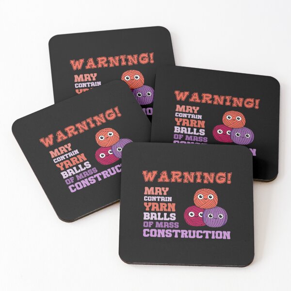 Item preview, Funny Yarn Ball Stash Quote Warning Kawaii designed and sold by Lelijo.
