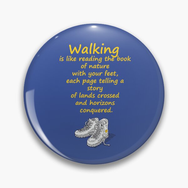 Item preview, Walking is like reading a book of nature with your feet designed and sold by cerpedani.
