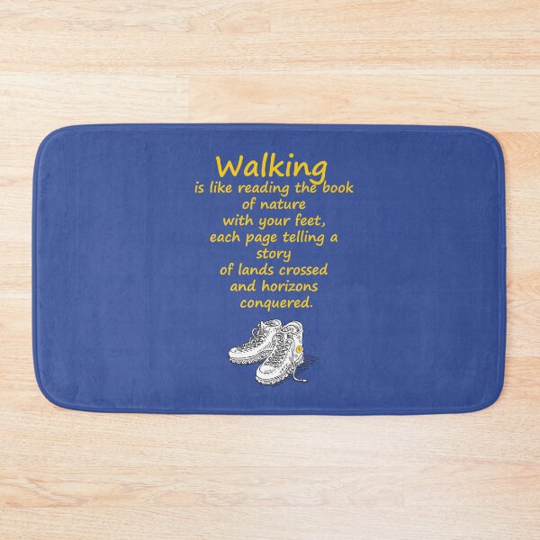 Item preview, Walking is like reading a book of nature with your feet designed and sold by cerpedani.