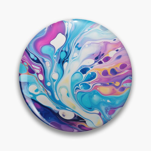Item preview, Vibrant Paint Pattern designed and sold by NicolasGlowArt.