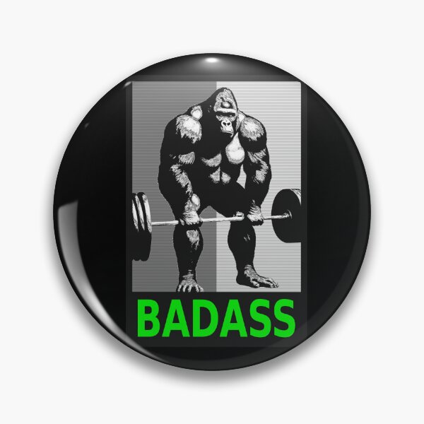 Item preview, Badass Gorilla Bodybuilding designed and sold by TrueArtsStore.