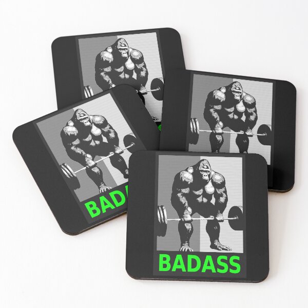 Item preview, Badass Gorilla Bodybuilding designed and sold by TrueArtsStore.