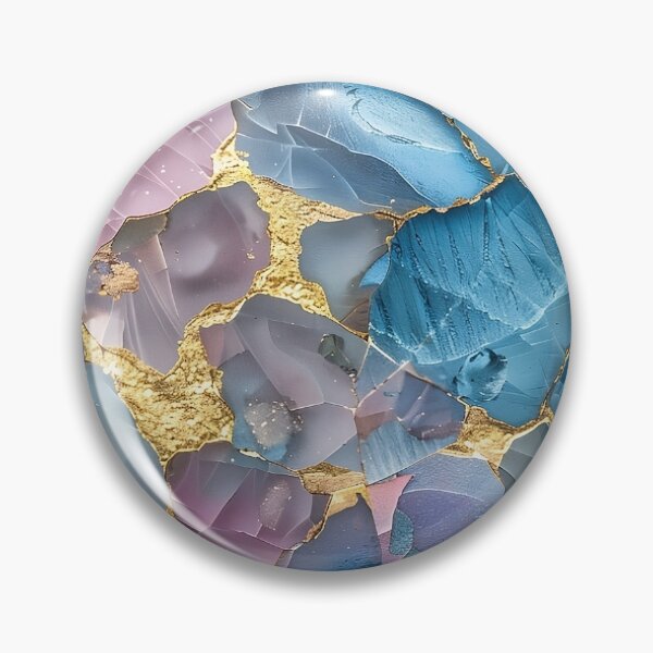 Item preview, Blue and Purple Opal with Gold Accents designed and sold by Spiritual911.