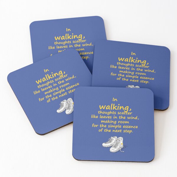 Item preview, In walking thoughts scatter like leaves in the wind, making room for designed and sold by cerpedani.