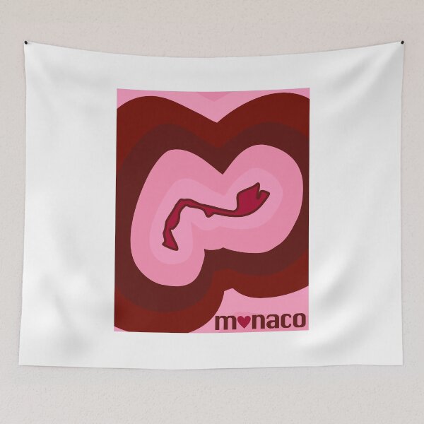 Item preview, Monaco F1 GP 70s Love Heart  designed and sold by cdaig13.