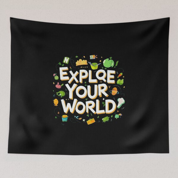Item preview,  explore your world ,Discovery motifs ,gift idea  designed and sold by masteryStore.