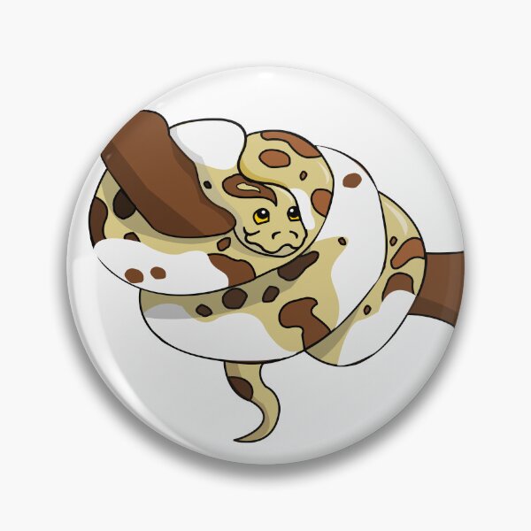 Item preview, Pied Python designed and sold by HarveyHandcraftsandDesigns.