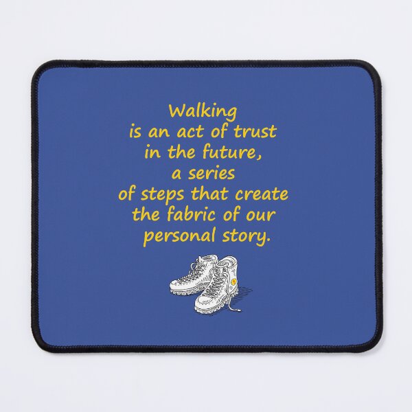 Item preview, Walking is an act of trust in the future designed and sold by cerpedani.