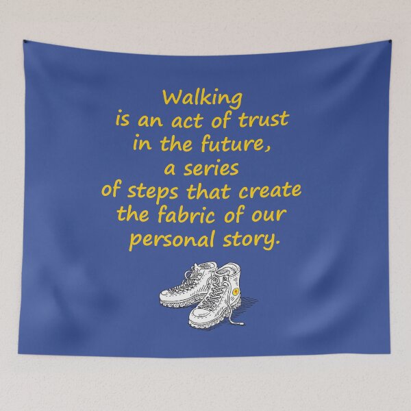 Item preview, Walking is an act of trust in the future designed and sold by cerpedani.