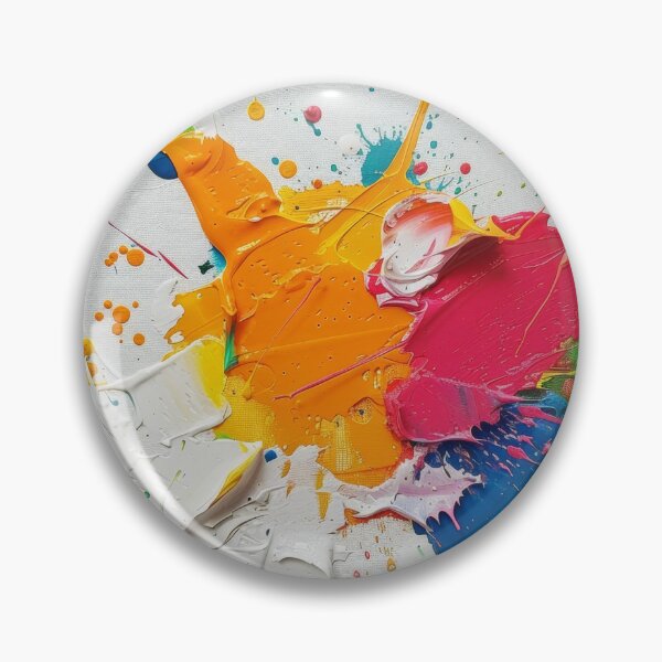 Item preview, Paint Splatter Modern Art 02 designed and sold by Static-Panda.