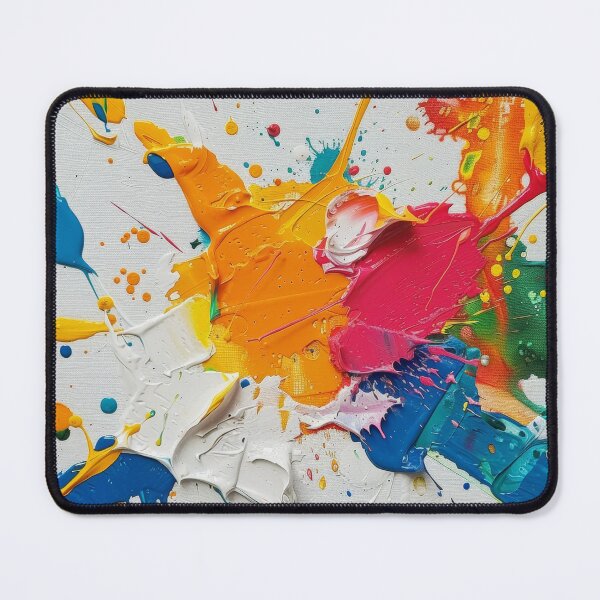 Item preview, Paint Splatter Modern Art 02 designed and sold by Static-Panda.