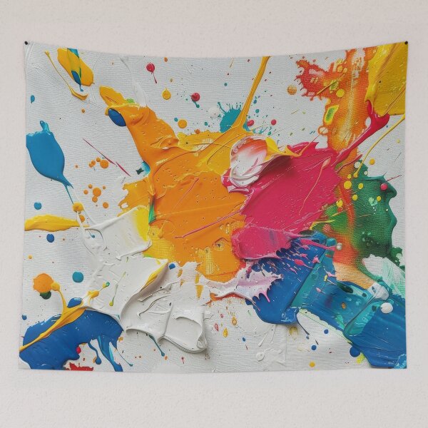 Item preview, Paint Splatter Modern Art 02 designed and sold by Static-Panda.