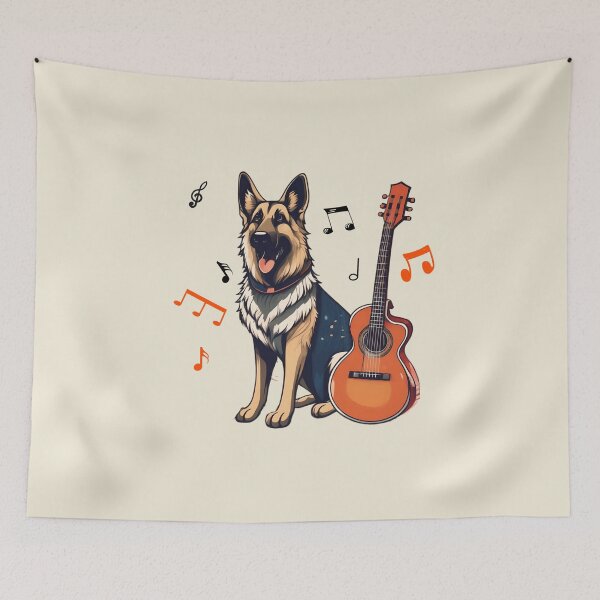 Item preview, German Shepherd - Shepherd's Song designed and sold by Kappadog.