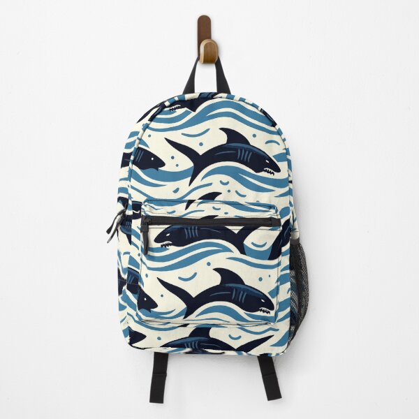 Item preview, Marine Melody: Ocean Predators Pattern designed and sold by toobel.