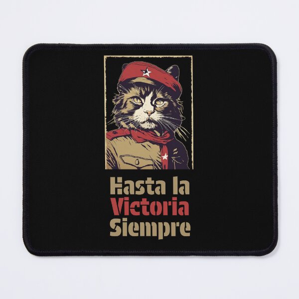Item preview, Hasta la Victoria Siempre Cat designed and sold by Freya-Designer.