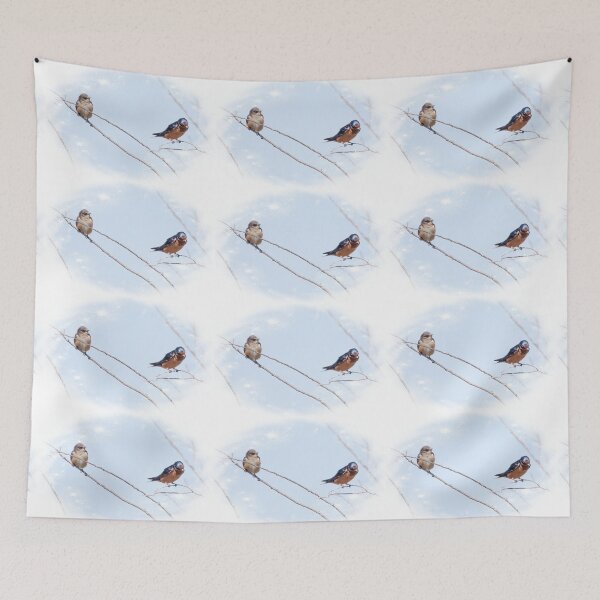 Item preview, Young Barn Swallow and Tree Swallow  designed and sold by CarolM.