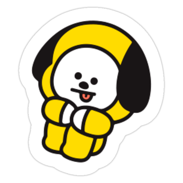   BTS BT21  CHIMMY   Stickers  par outroher Redbubble