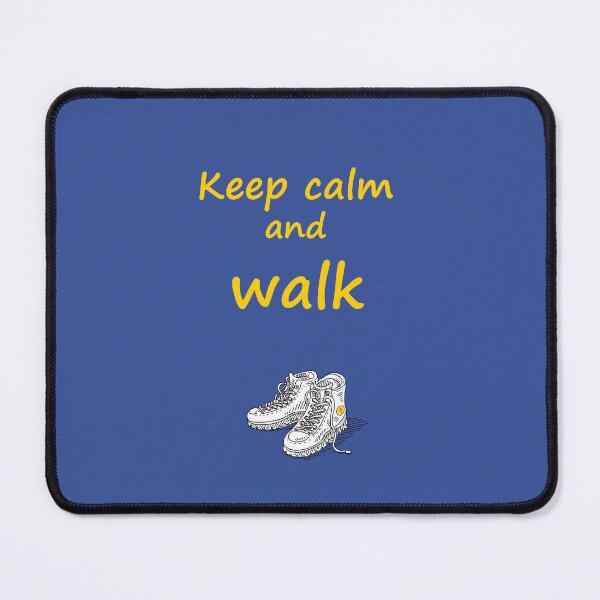 Item preview, Keep calm and walk designed and sold by cerpedani.