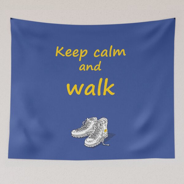 Item preview, Keep calm and walk designed and sold by cerpedani.