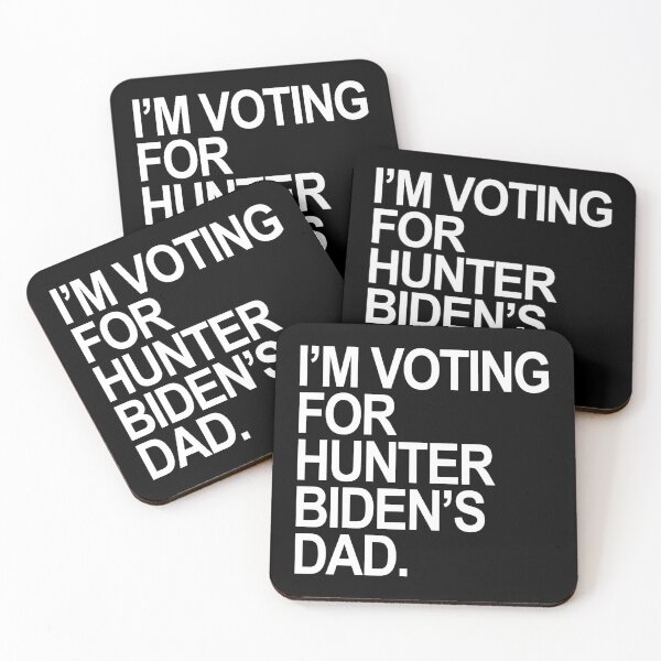 Item preview, I'm voting for Hunter Biden's Dad designed and sold by Thelittlelord.