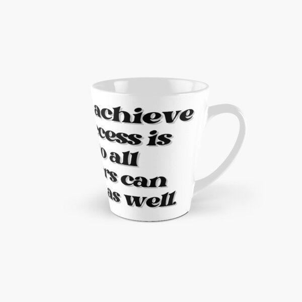 Item preview, Abraham Lincoln Quote Success Black White Cursive Typography designed and sold by WatermelonPink.