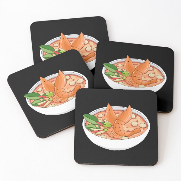 Item preview, Thai Food Tom Yum Goong or Kung, Thai Cuisine Sour and spicy soup with River Shrimp designed and sold by olivepine69.
