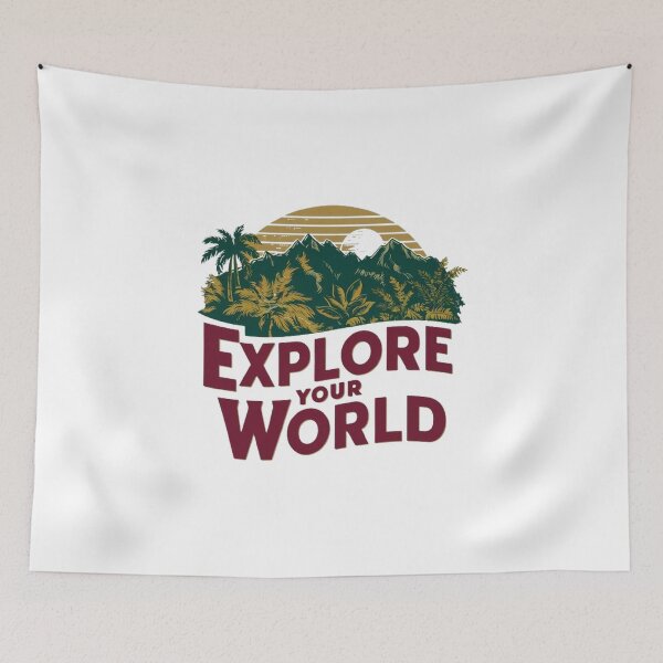 Item preview,  explore your world ,Discovery motifs ,gift idea  designed and sold by masteryStore.