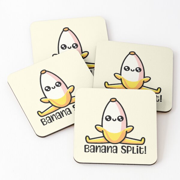 Item preview, Banana Split! Cute Banana Pun designed and sold by PMCreative.