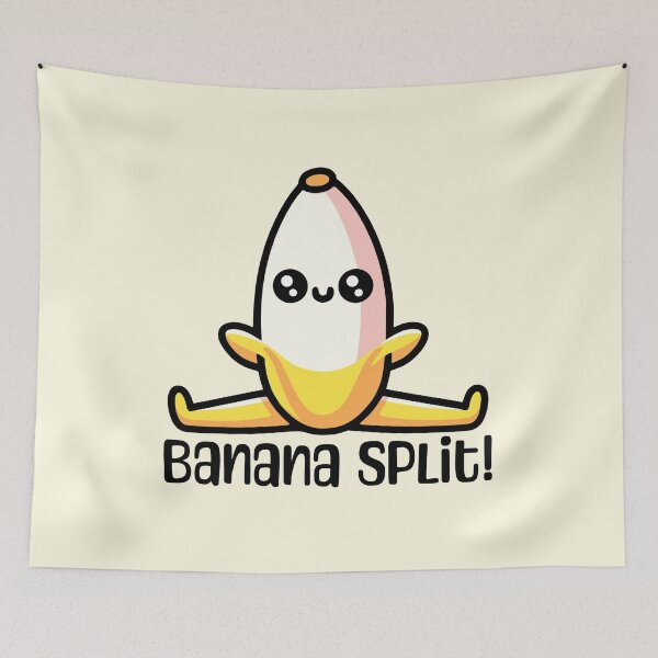 Item preview, Banana Split! Cute Banana Pun designed and sold by PMCreative.