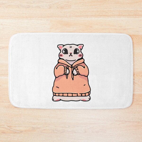 Item preview, Cute cat in orange jacket  designed and sold by Fruksi.