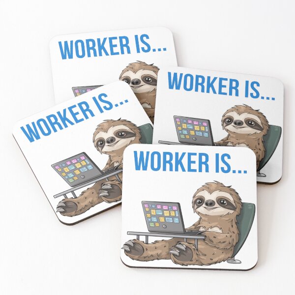 Item preview, Being a social worker is easy... Funny sloth -  Loading  designed and sold by Micjr.