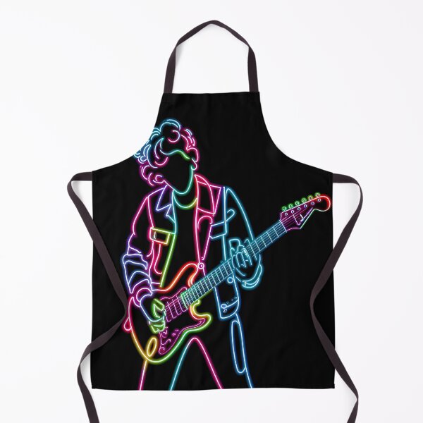 Item preview, Guitarist neon outline designed and sold by Paul-Place.