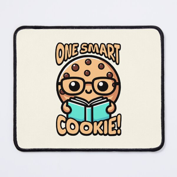 Item preview, One Smart Cookie! Cute Cookie Pun designed and sold by PMCreative.