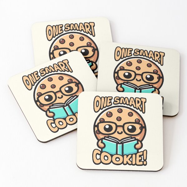 Item preview, One Smart Cookie! Cute Cookie Pun designed and sold by PMCreative.