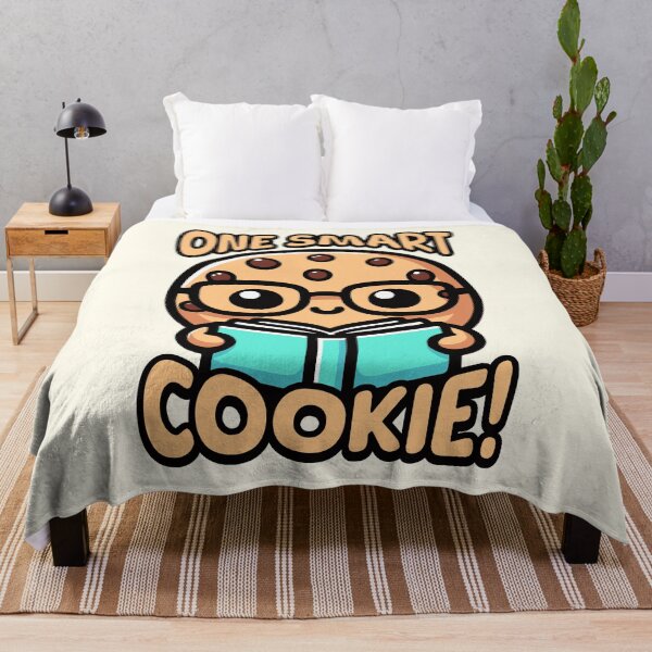 Item preview, One Smart Cookie! Cute Cookie Pun designed and sold by PMCreative.