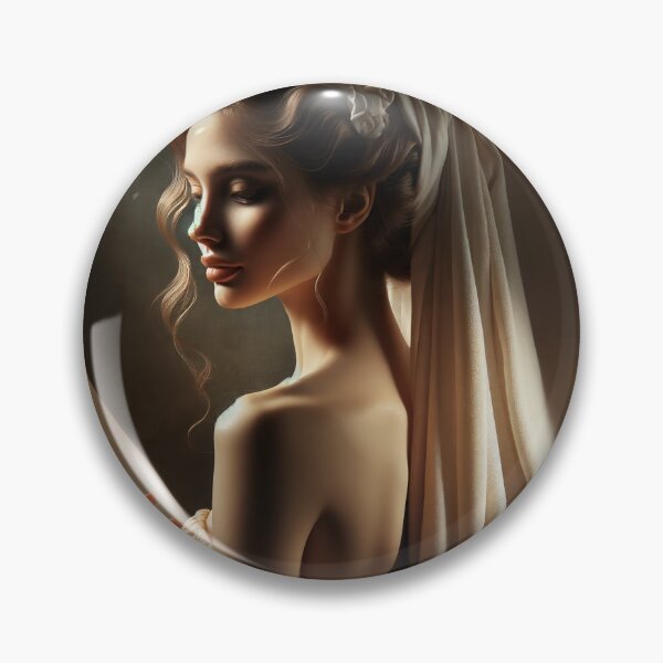 Item preview, Woman draped in flowing fabrics, with a focus on form and light designed and sold by AndreaMart.
