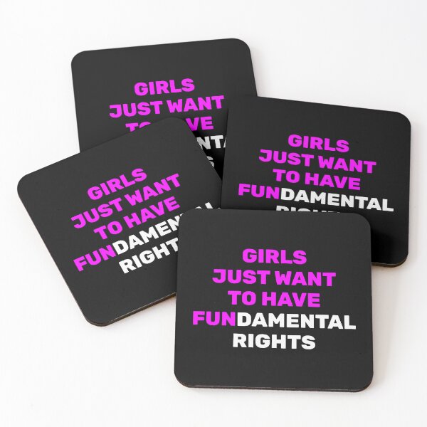 Item preview, Girls Just Want to Have Fundamental Rights designed and sold by Inspirationmotivation.