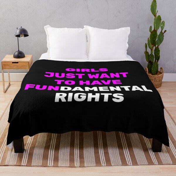 Item preview, Girls Just Want to Have Fundamental Rights designed and sold by Inspirationmotivation.