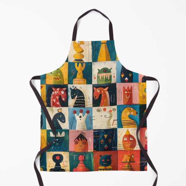Item preview, Cheerful Chess: A Whimsical Adventure designed and sold by AI-Only Creations.