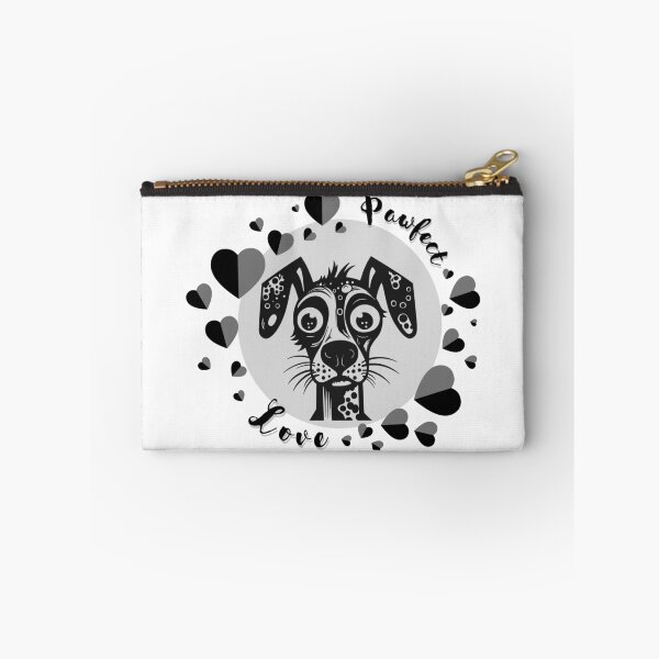 Item preview, Pawfect Love Funny Dog surrounded by hearts designed and sold by martindesignden.