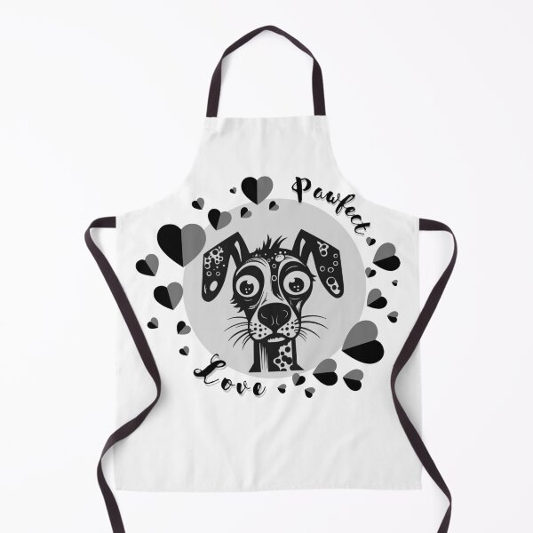 Item preview, Pawfect Love Funny Dog surrounded by hearts designed and sold by martindesignden.